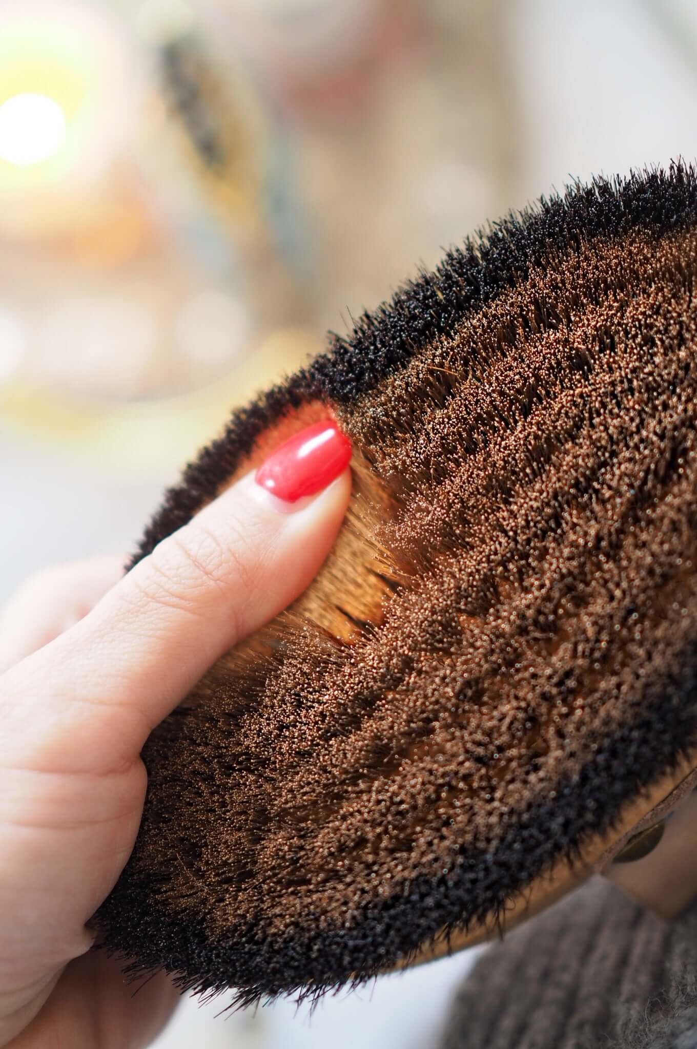 Tørbørste til kroppen