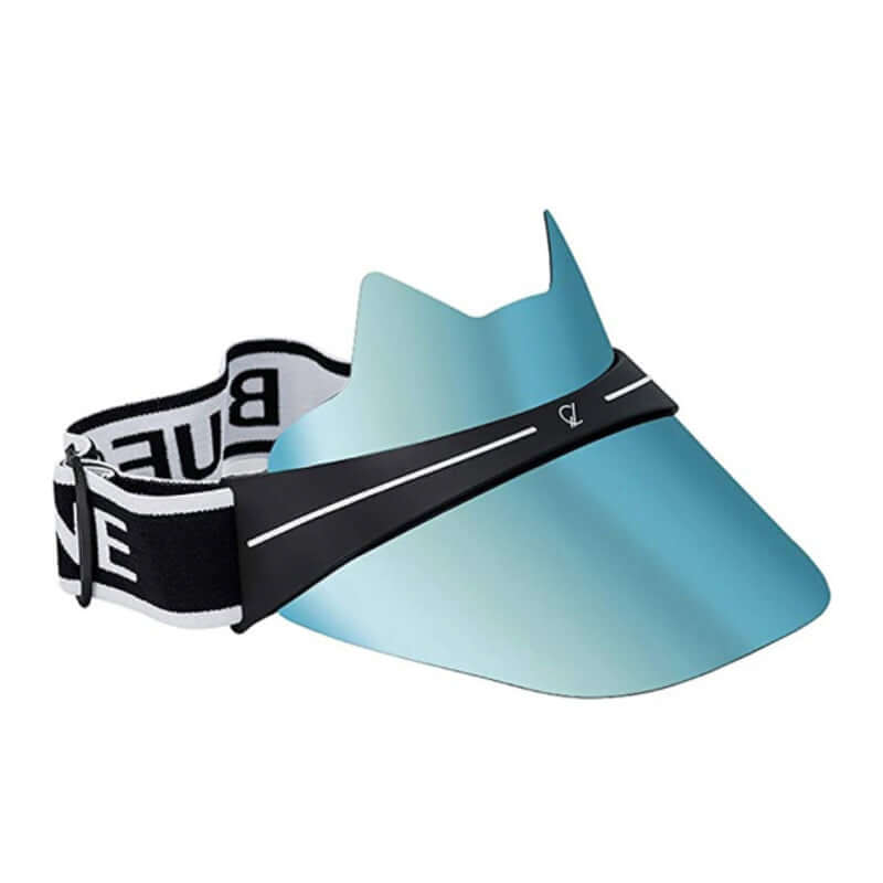 KITTY LUX VISOR - Aqua/Blue