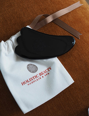 Gua Sha til kroppen - Sort Obsidian | Holistic Beauty