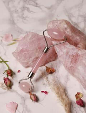 Krystalrulle Rosa Kvarts | Holistic Beauty