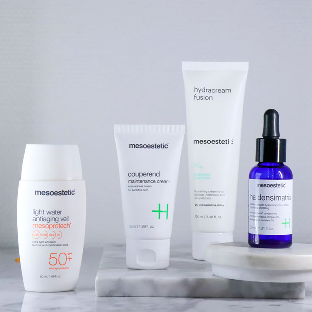 Mesoestetic Følsom og Tør Hud Pakke | Holistic Beauty