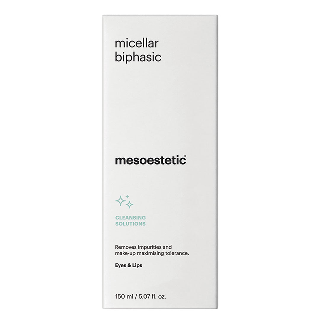 Mesoestetic Micellar Biphasic Make-Up Remover | Holistic Beauty