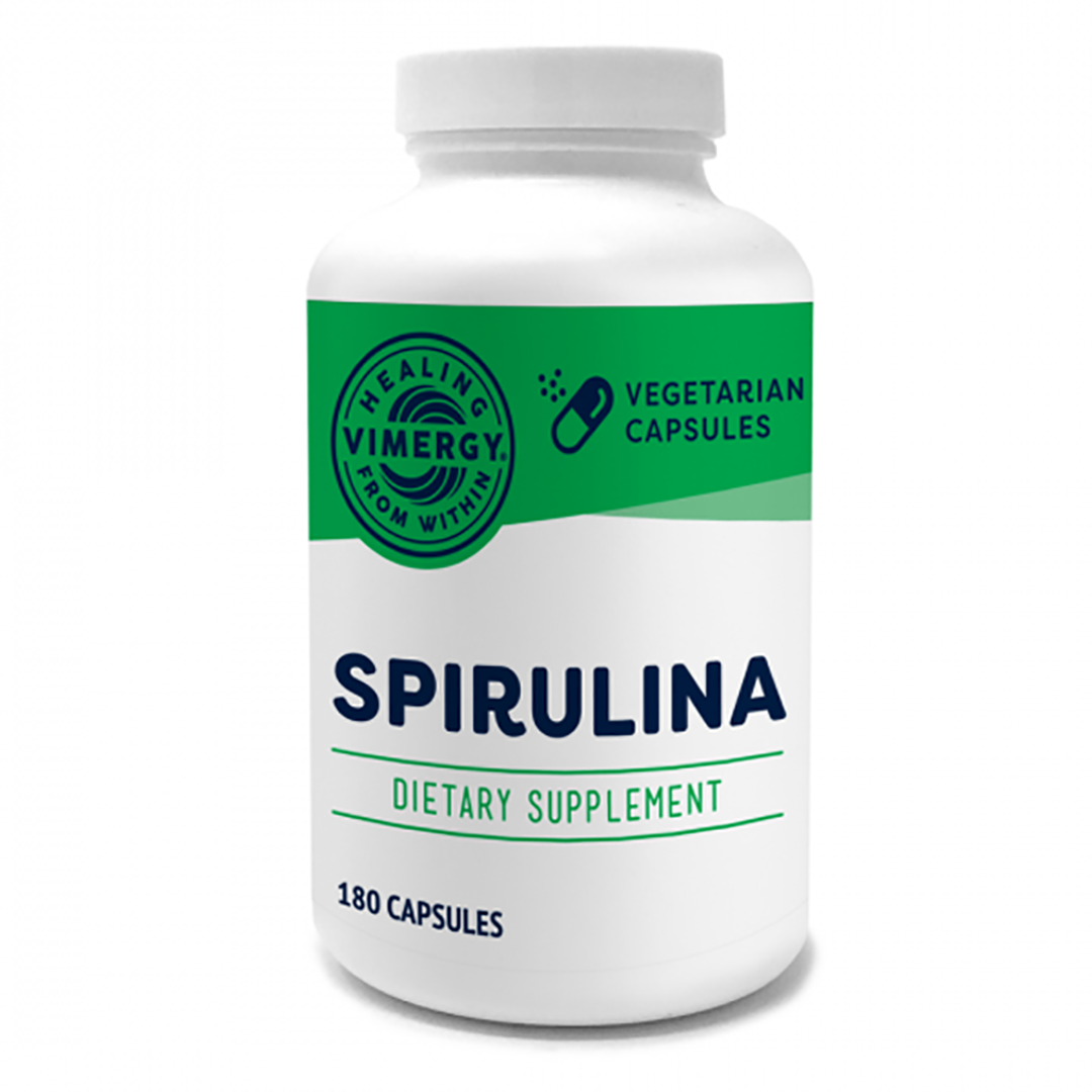 Vimergy Spirulina - 180 Kapsler