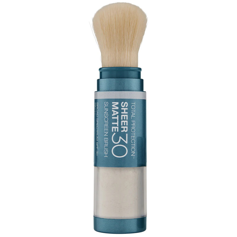 Colorescience Sunforgettable Total protection Sheer Matte SPF30 Sunscreen Brush | Holistic Beauty
