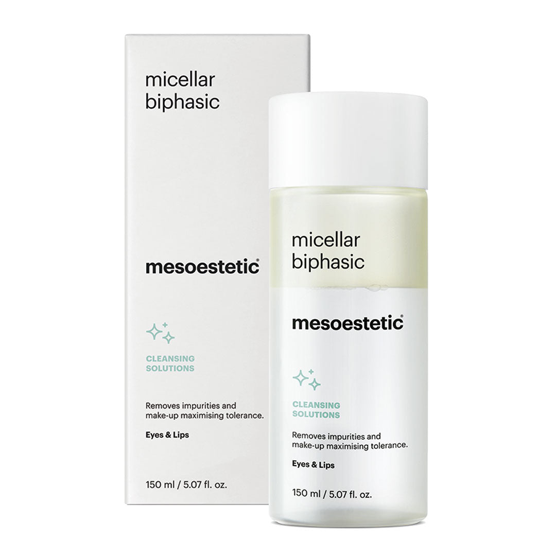 Mesoestetic Micellar Biphasic Make-Up Remover | Holistic Beauty